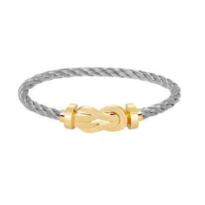 [Bloom]CHANCE LARGE 8 FIGURE BUCKLE NO DIAMOND BRACELET GOLD