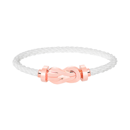 [Bloom]CHANCE LARGE 8 FIGURE BUCKLE NO DIAMOND BRACELET ROSE GOLD