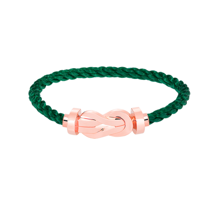 [Bloom]CHANCE LARGE 8 FIGURE BUCKLE NO DIAMOND BRACELET ROSE GOLD