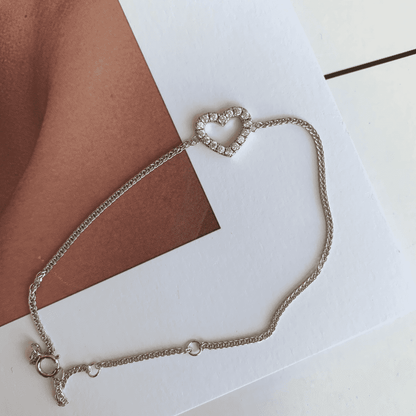 [Bloom]Heart Shape Lover Bracelet