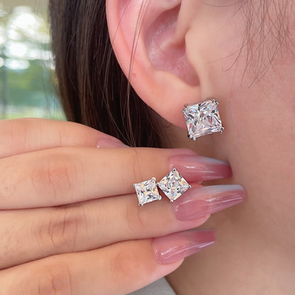 [Bloom]Delicate Square Shape Earrings