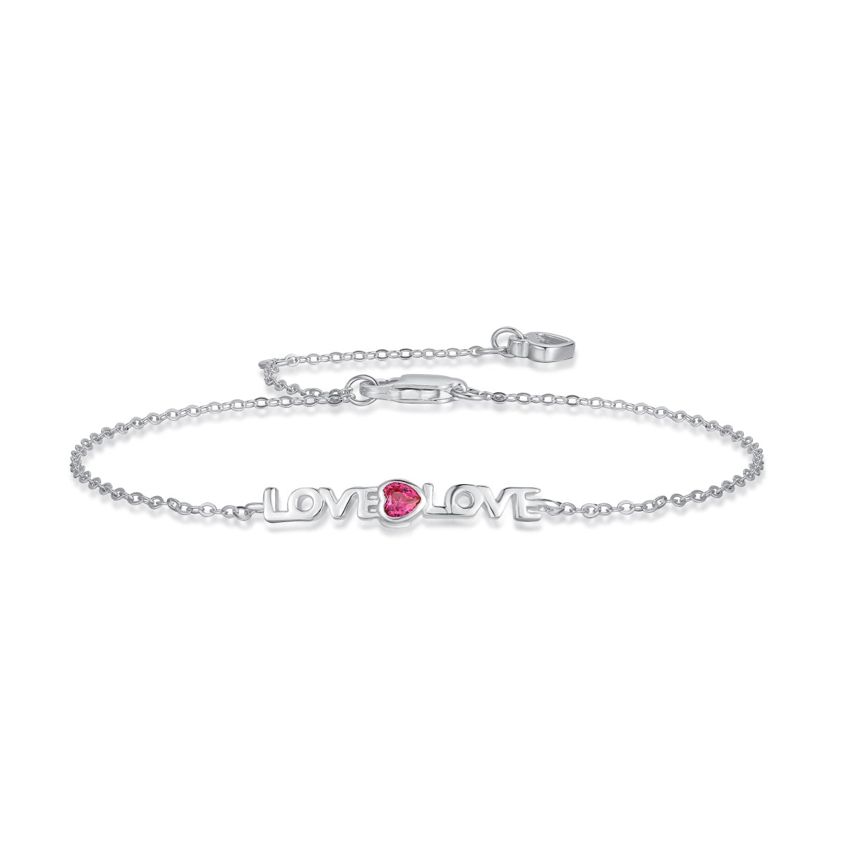 [Bloom]Romantic Heart Shape Lover Bracelet