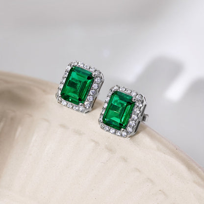 [Bloom]Luxurious Dainty Emerald Cut Banquet Earrings