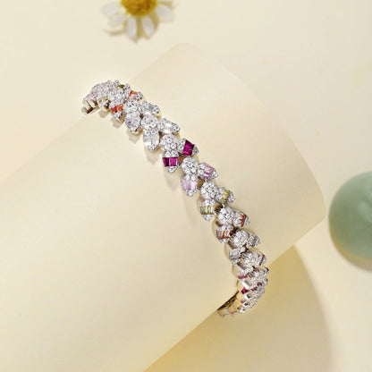 [Bloom]Dainty Exquisite Flower Shape Daily Bracelet