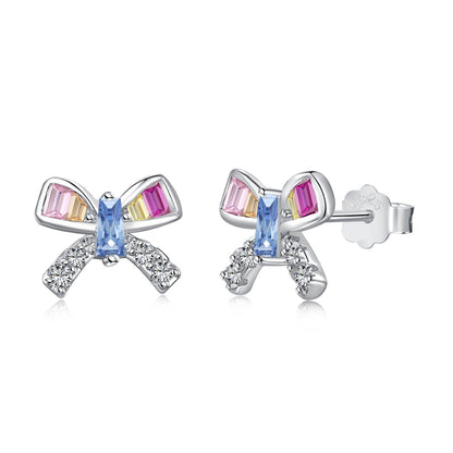 [Bloom]Ornate Butterfly Shape Daily Earrings