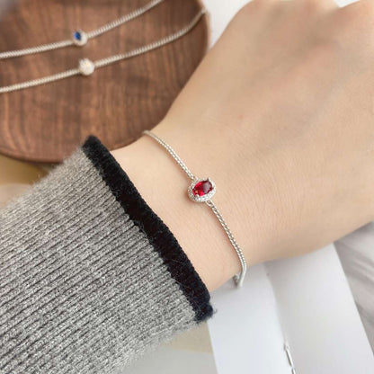 [Bloom]Exquisite Oval Shape Bracelet