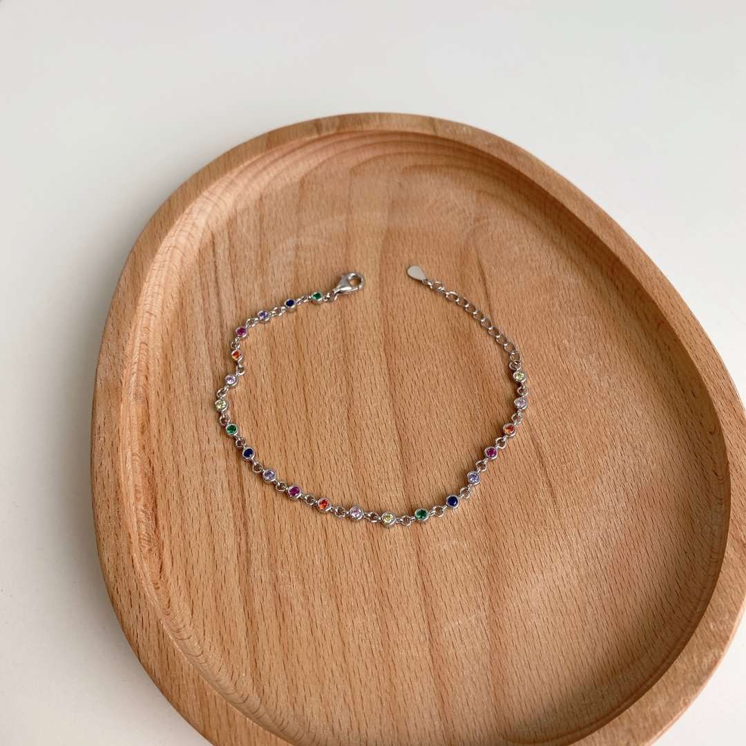 [Bloom]Colorful Bead Array Bracelet