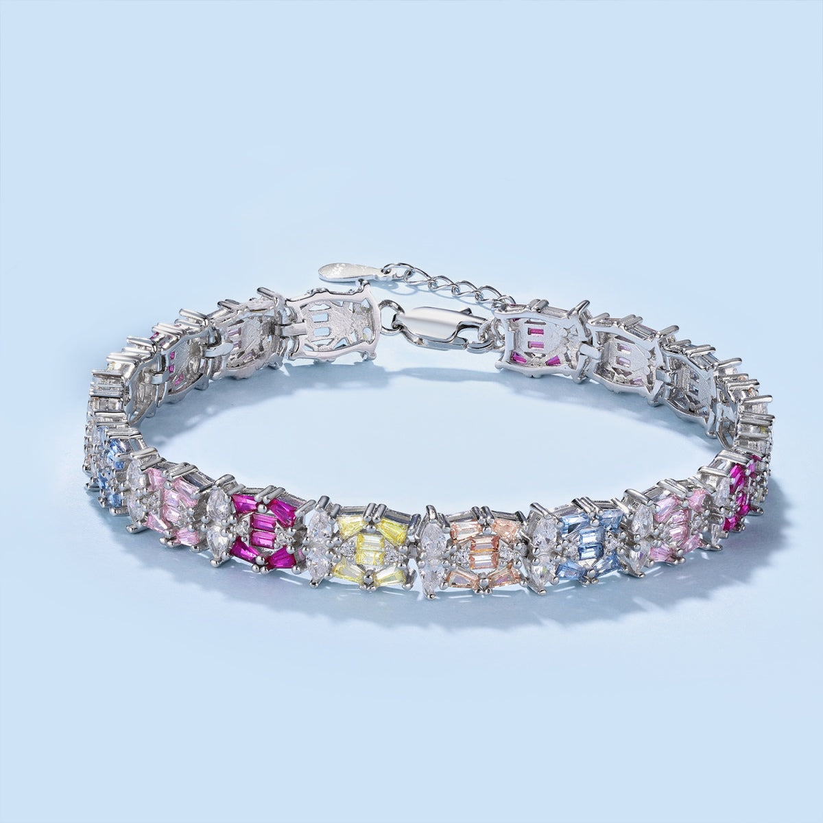 [Bloom]Delicate Colorful Multi Cut Party Bracelet