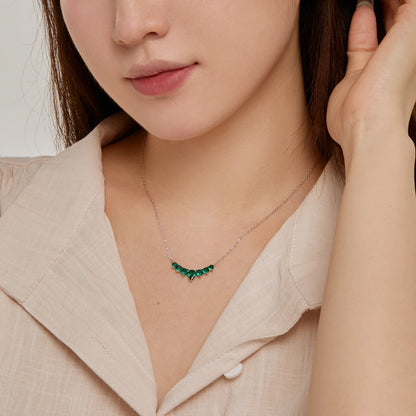 [Bloom]Dainty Colorful Heart Necklace