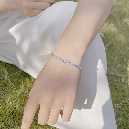 [Bloom]Radiant Colorful Round Cut Party Bracelet