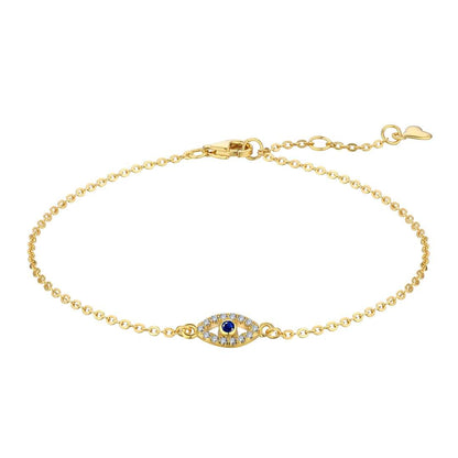 [Bloom]Evil Eye Shape Necklace