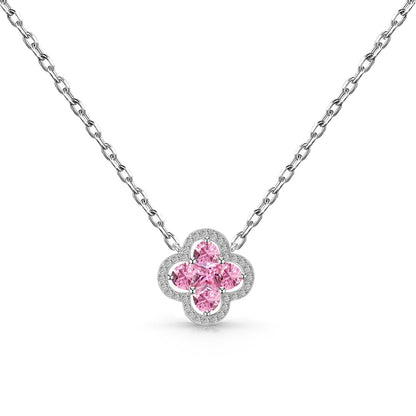 [Bloom]Spliced Lucky Four-Leaf Clover Versatile Necklace