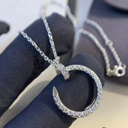 [Bloom]JUSTE NECKLACE SILVER DIAMONDS