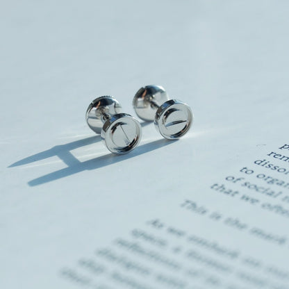 [Bloom]LOVE EARRINGS SILVER 10MM