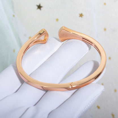 [Bloom]DREAM BRACELET OPEN PINK GOLD MOP DIAMOND