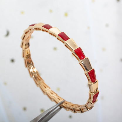 [Bloom]SERPENTI BRACELET PINK GOLD RUBELLITE