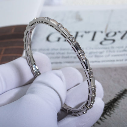 [Bloom]SERPENTI BRACELET SILVER DIAMOND