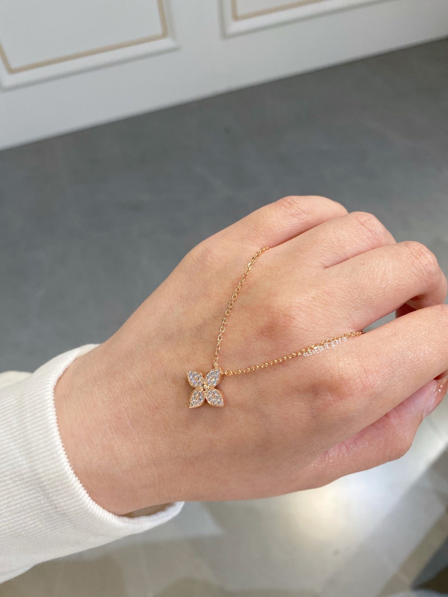 [Bloom]STAR DIAMOND NECKALCE