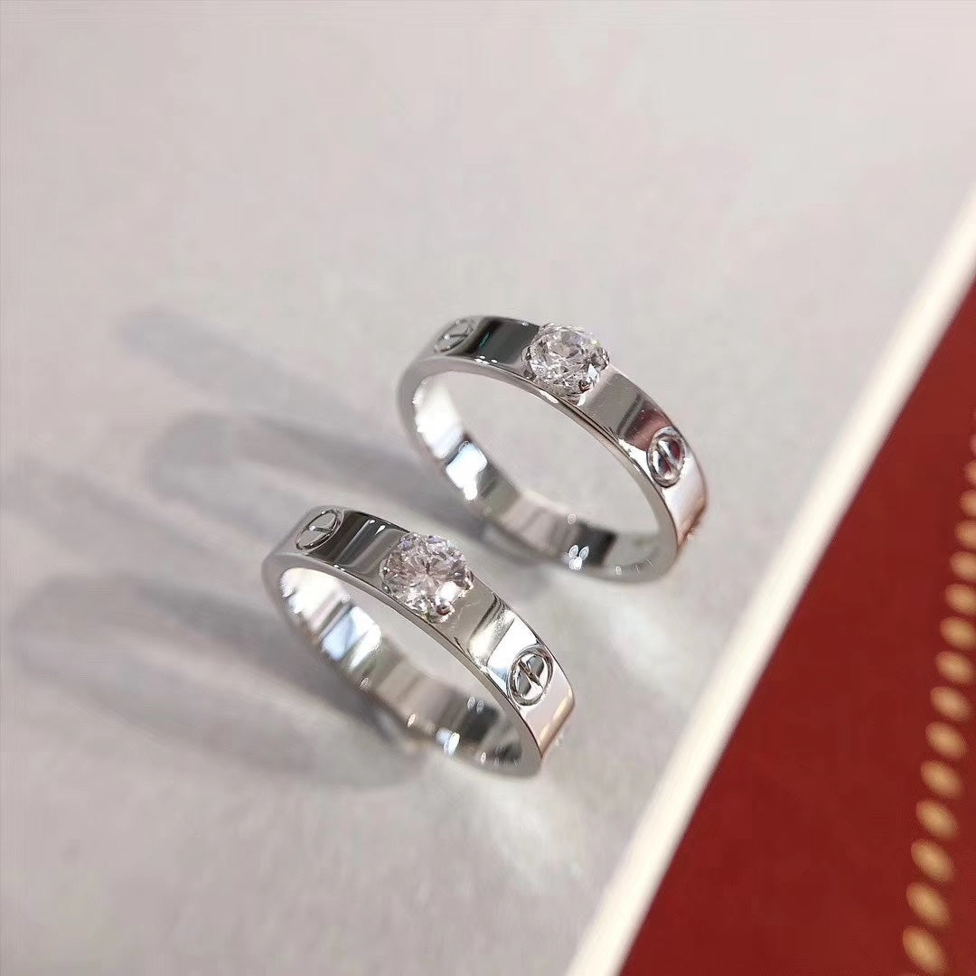 [Bloom]LOVE RING 3.6MM 1 BIG DIAMOND