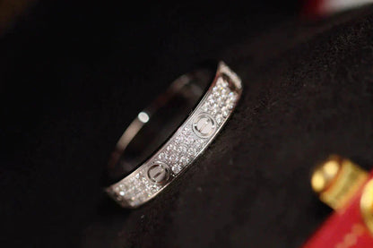 [Bloom]LOVE RING 3.6MM DIAMOND PAVED