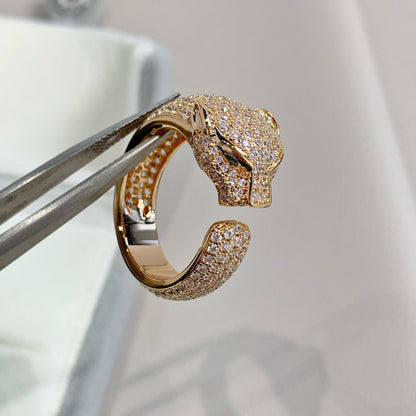 [Bloom]PANTHERE PINK GOLD DIAMOND RING