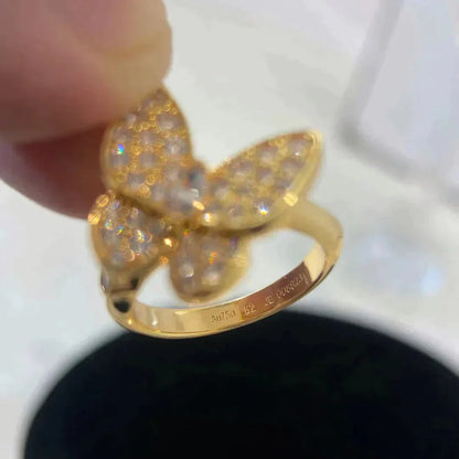 [Bloom]BUTTERFLY DIAMOND RING