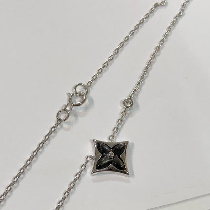 [Bloom]STAR BLACK MOP NECKLACE