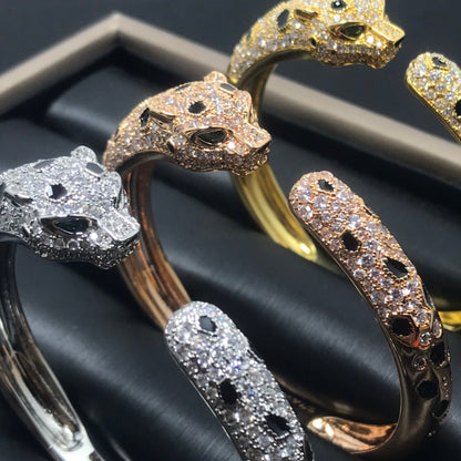 [Bloom]PANTHERE BIG BRACELET DIAMONDS