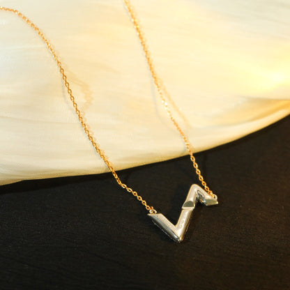 [Bloom]VOLT SILVER DIAMOND PEDANT NECKLACE