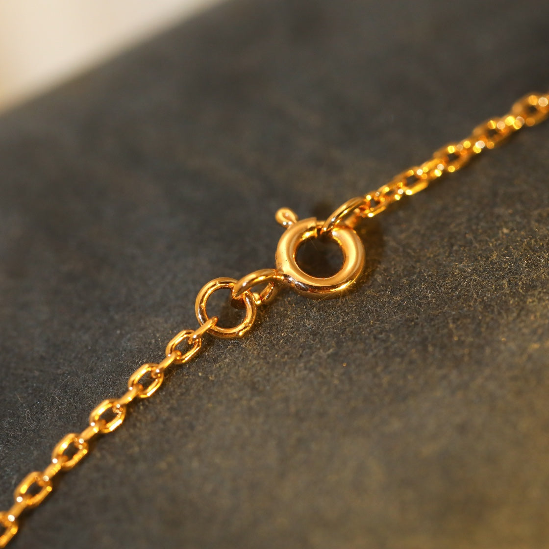 [Bloom]SUN PEDANT PINK GOLD 1 DIAMOND NECKLACE