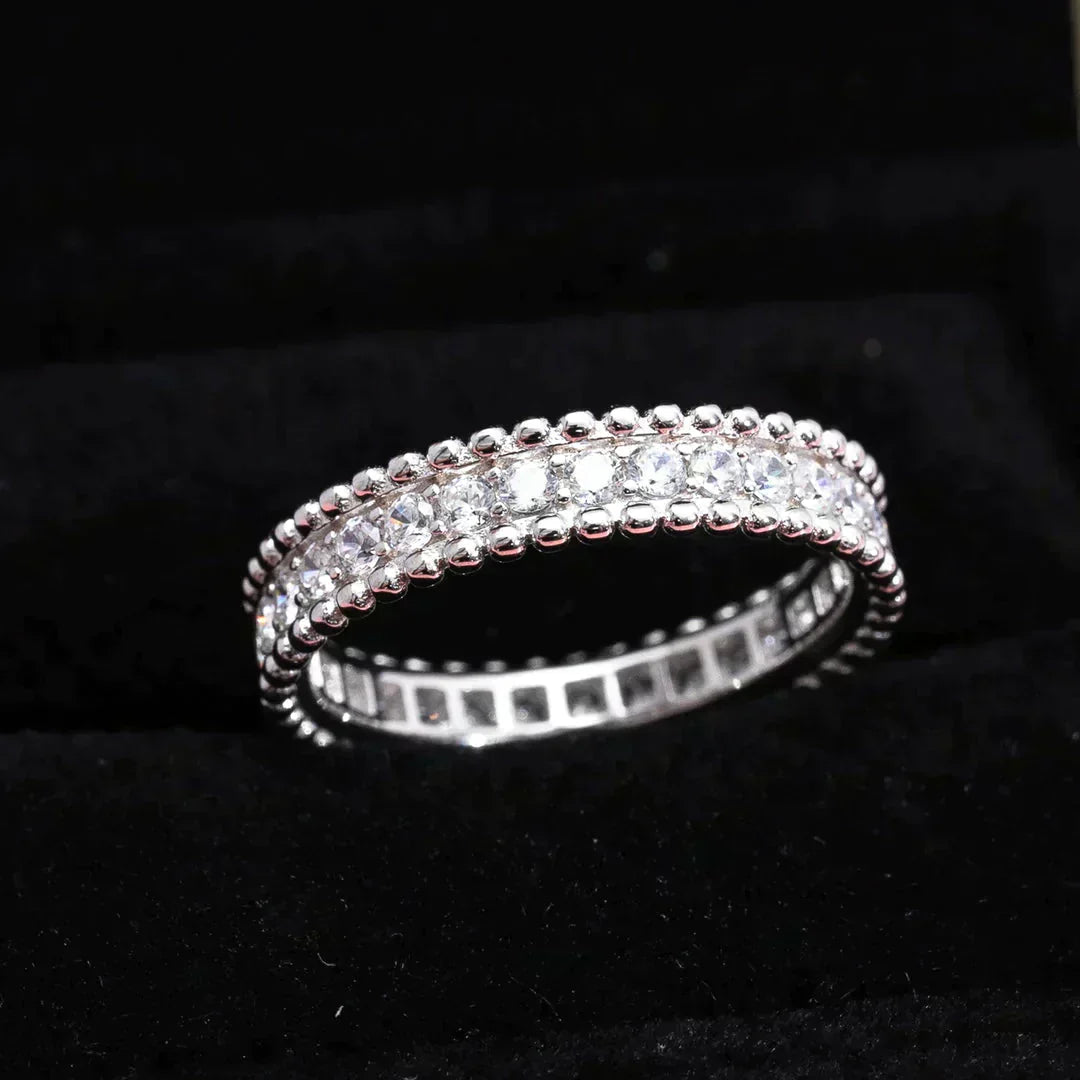 [Bloom]PERLEE DIAMOND SILVER RING