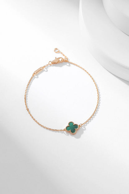 [Bloom]CLOVER BRACELET MALACHITE 1 MOTIF