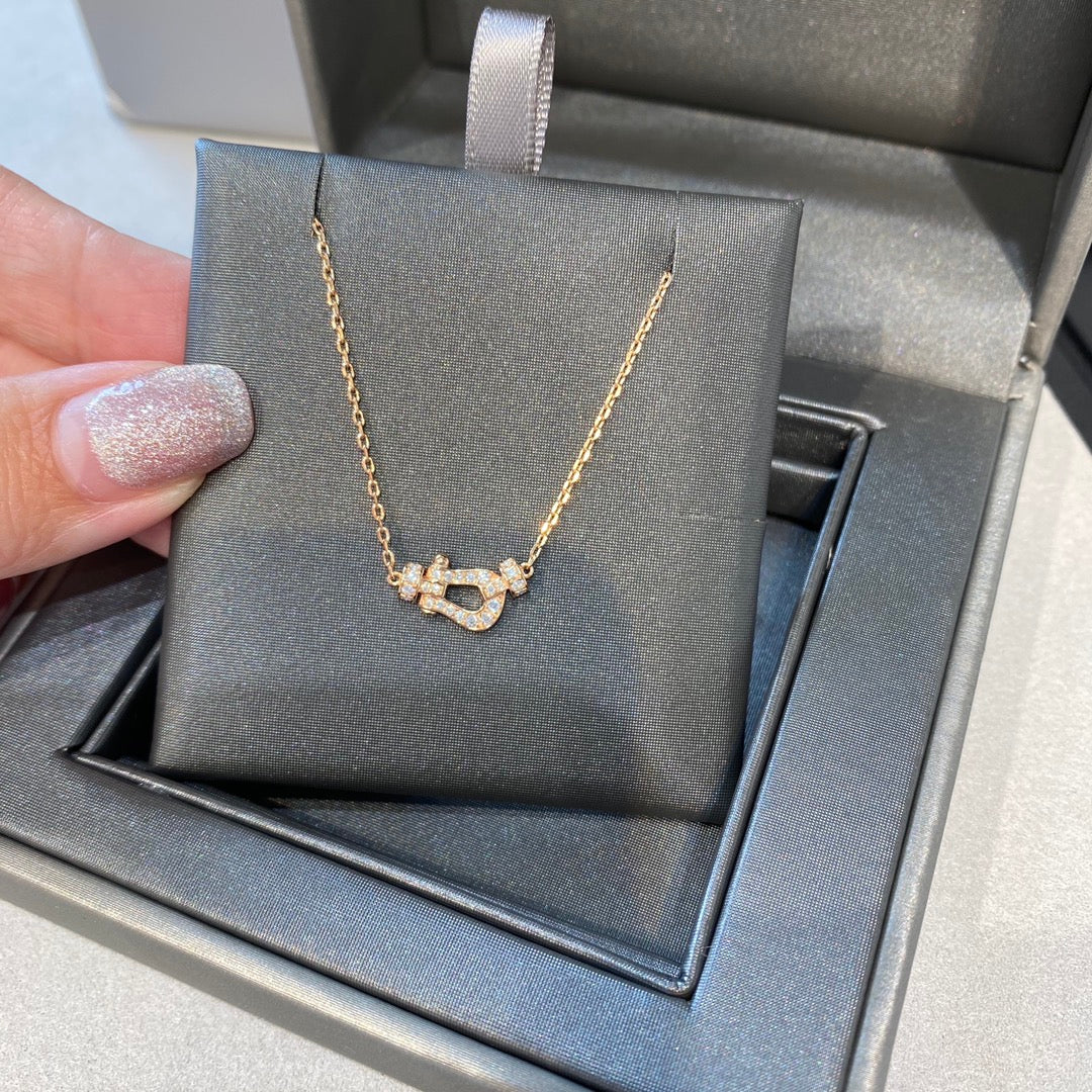 [Bloom]FORCE 10 DIAMOND PINK GOLD NECKLACE MINI MODEL