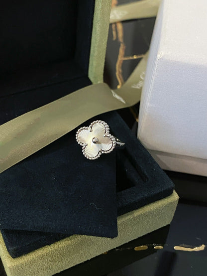 [Bloom]CLOVER SILVER RING