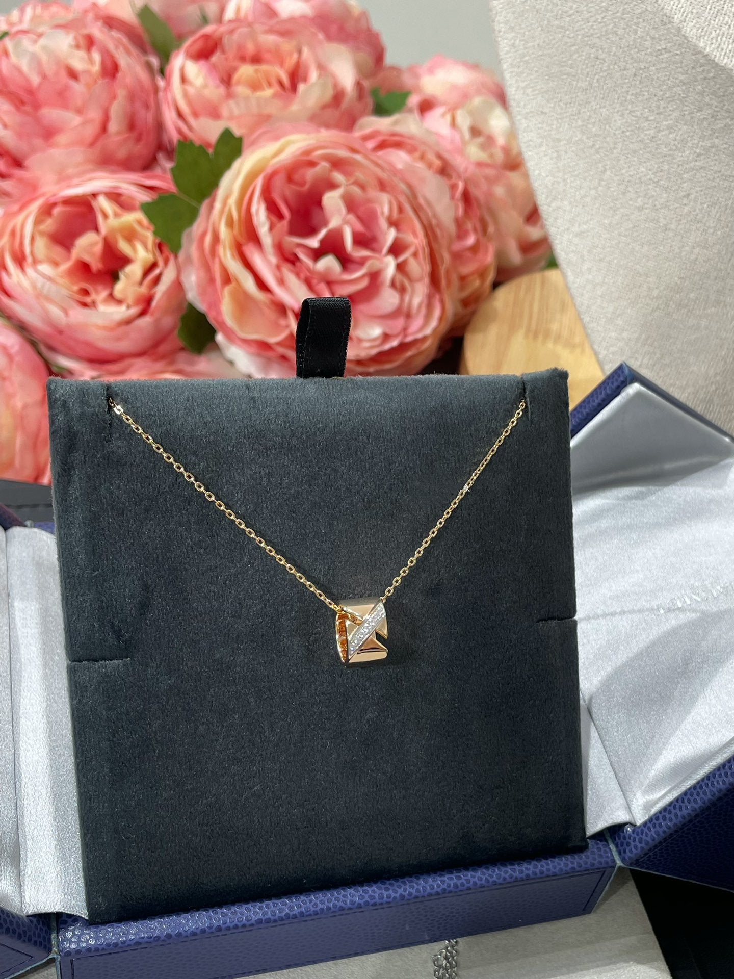 [Bloom]LIENS EVIDENCE DIAMOND NECKLACE