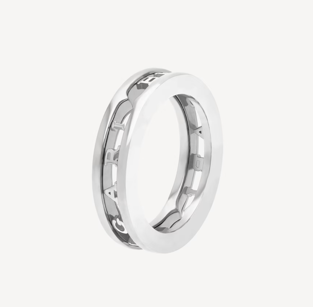 [Bloom]ZERO 1 ONE-BAND WITH OPENWORK LOGO SPIRAL RING