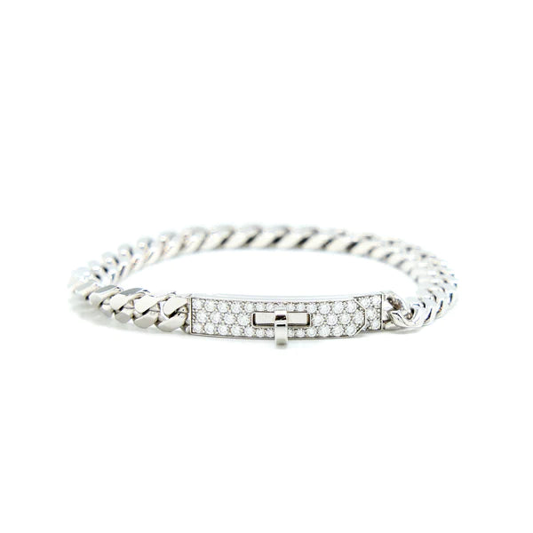 [Bloom]KELLY CHAIN SILVER DIAMOND BRACELET