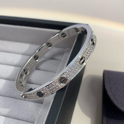 [Bloom]LOVE BRACELET 6.1MM DIAMOND-PAVED CERAMIC