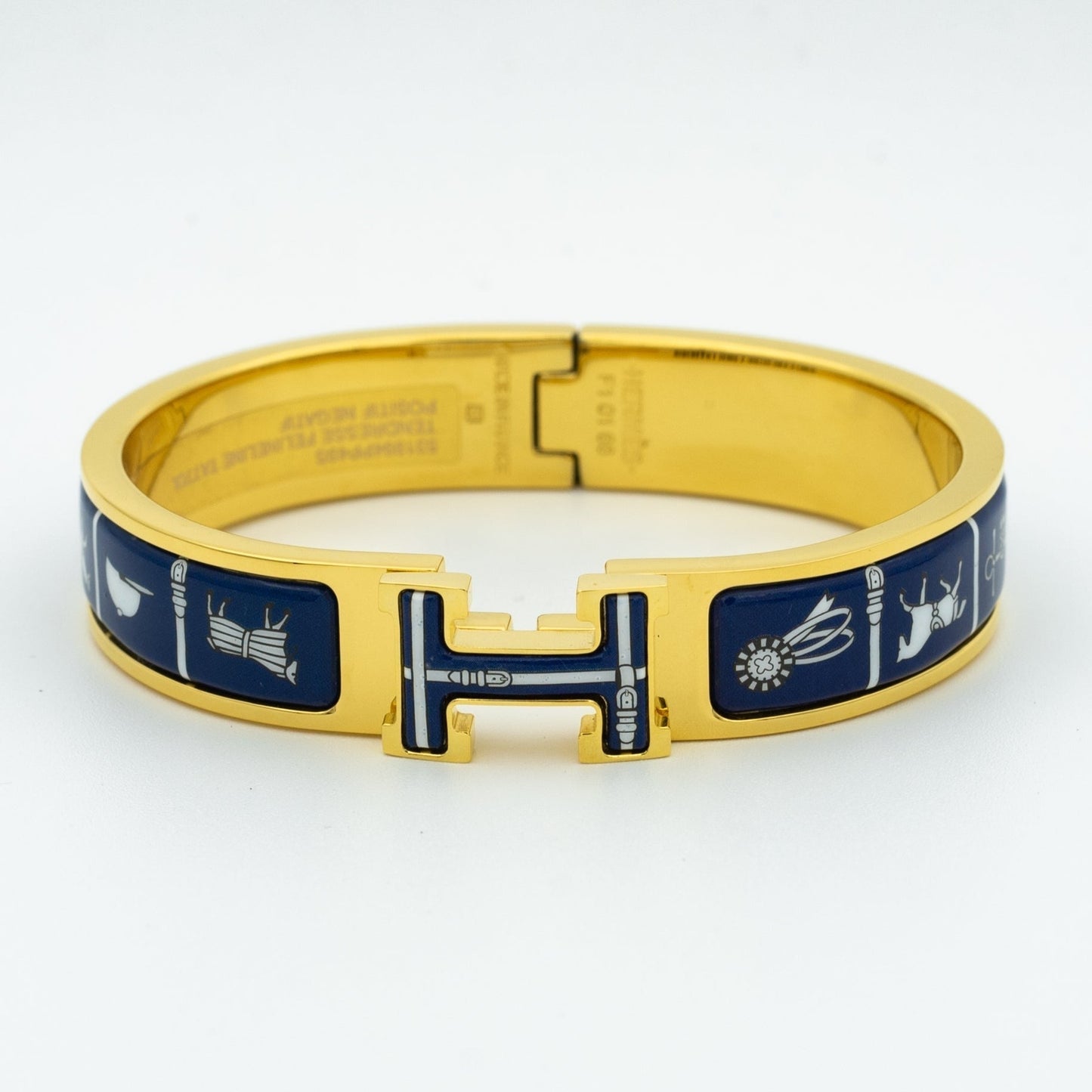 [Bloom]H BRACELET BLUE CERAMIC