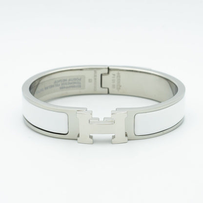 [Bloom]H WHITE BRACELET