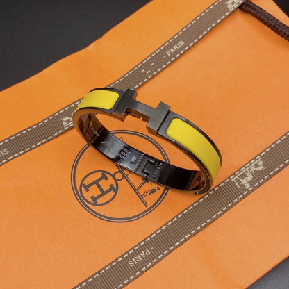 [Bloom]CLIC HM SO BLACK YELLOW BRACELET