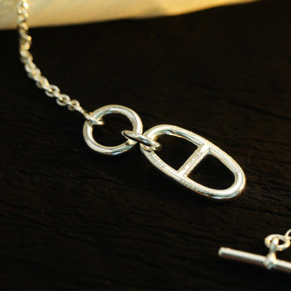 [Bloom]HM CHAINE D'ANCRE PENDANT NECKLACE STERLING SILVER