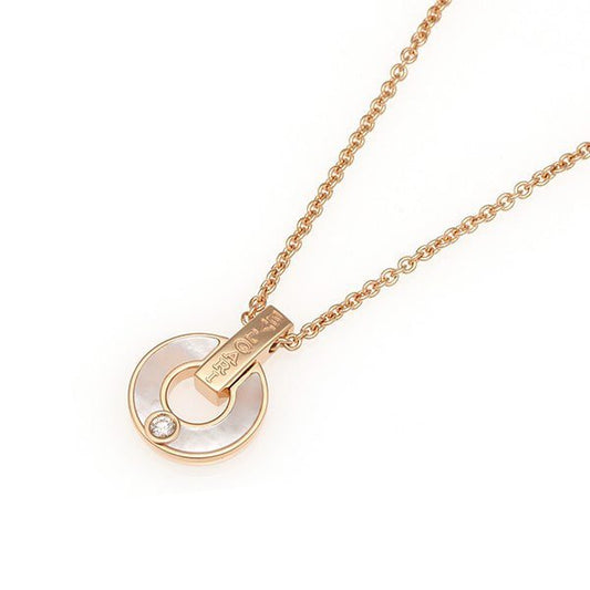 [Bloom]GARI NECKLACE PINK GOLD MOP