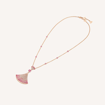 [Bloom]DREAM NECKLACK DIAMOND PINK GOLD