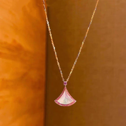 [Bloom]DREAM NECKLACE MOP DIAMOND PINK