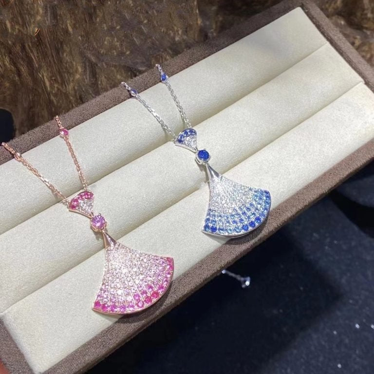 [Bloom]DREAM NECKLACE AGATE SILVER DIAMOND