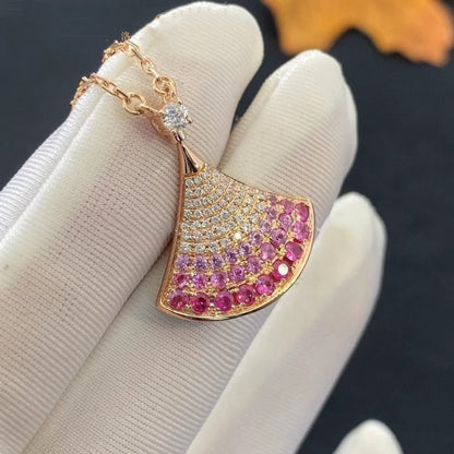 [Bloom]DREAM NECKLACE PINK GOLD PINK DIAMOND