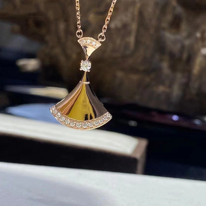 [Bloom]DREAM NECKLACE PINK GOLD DIAMOND