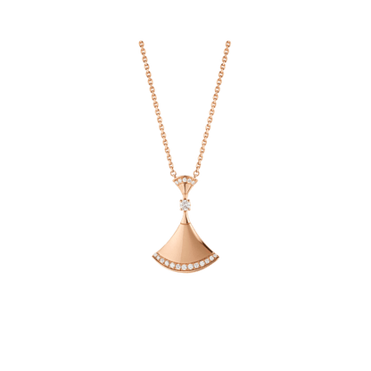 [Bloom]DREAM NECKLACE PINK GOLD DIAMOND