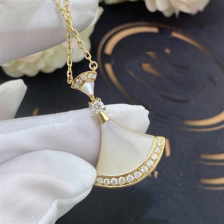 [Bloom]DREAM NECKLACE MOP GOLD DIAMOND